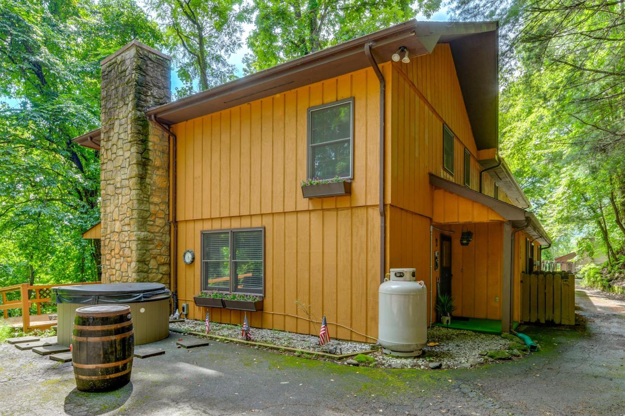 Maggie Valley Townhome In Smoky Mountain Foothills Bagian luar foto